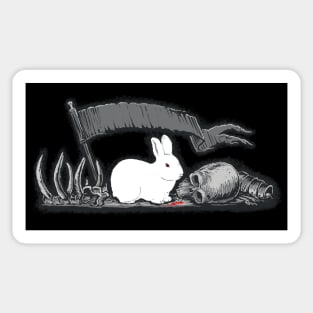 Killer rabbit color v3 Sticker